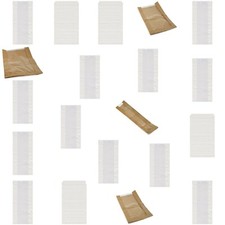 Papierbeutel Papierfaltenbeutel weiß braun Bäckerei Gebäck Eisenwaren Sc ...