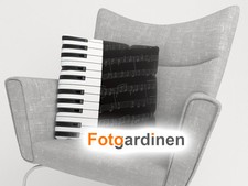 Foto-Kissenbezug "Piano"