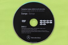 DVD NAVIGATION MERCEDES-BENZ AUDIO 50 APS DEUTSCHLAND 2016 A B E GL M R NTG 2.5