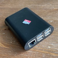 Raspberry Pi 3 Model B Rev 1.2 1 GB Ram, Gehäuse, schwarz, 16 GB SD-Card