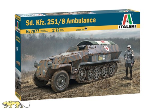 Italeri 7077 kfz 251 - 7077, 251/8