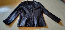 Schwarze Lederjacke von