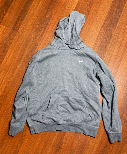 Nike herren hoodie grau - grau, l