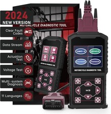 Motorrad Diagnosegerät OBD2 Scanner Fehlercode-Leser für Yamaha Honda Kawasaki