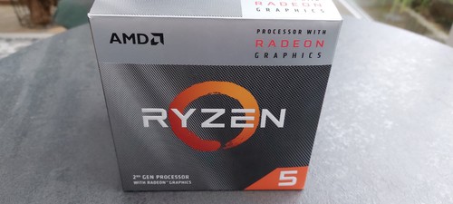 Amd ryzen 3400g 3 - 5, 3,7ghz