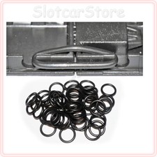 Carrera GO / Digital 143 20 - 1000 Verbinder aus Gummi Ring Schienen Clips 1:43