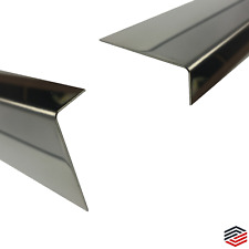 Edelstahl Winkel Eckschutz Wand Winkelprofil Spiegel Kantenschutz Leiste 0,8 mm