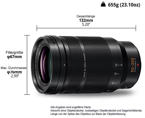 Panasonic lumix es50200e - -, h-es50200e