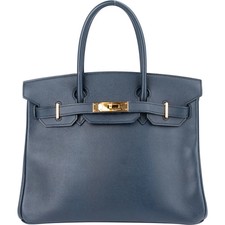 Hermès Bleu Epsom Leather