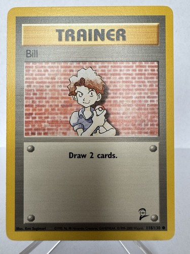 Pokemon karte bill 118 130 - karte,