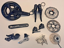 Shimano 105 2x11-Fach Gruppe Rennrad Hydraulik-Bremsen Disc Set 22 speed R7000