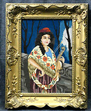 Stickbild, Petit point