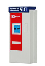 Viessmann 5084 DB Fahrkartenautomat mit LED-Beleuchtung, H0, Neu 2023