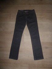 ONLY JOLINA SLIM OHIO Jeans Stretch Hüftig Dunkelgrau W26 L32 **w.NEU**