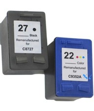 2 XL Druckerpatrone ERSATZ für HP 27 XL & HP 22XL Officejet 5610 5650 5600 SERIE