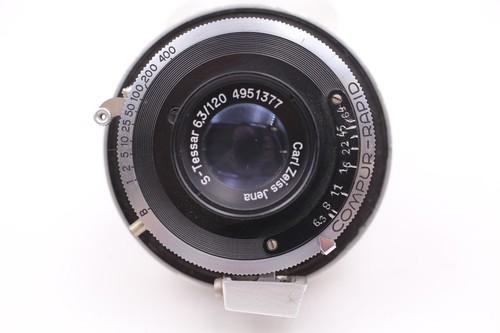 Zeiss tessar 120 - s-tessar, 6,3/120