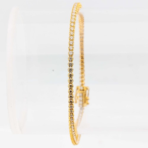 Tennis armband 750 18k - tennis-armband, 750/18k