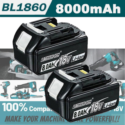 18v 0ah für makita akku - 2, 18v/8,0ah