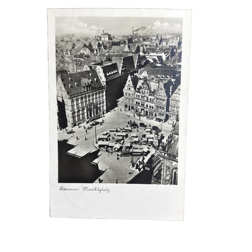 Postkarte bremen marktplatz - postkarte,