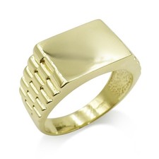 Gold Herrenring - 9 kt Gold