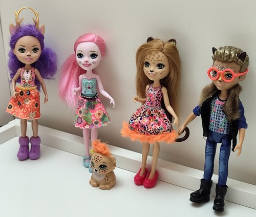 Mattel enchantimals set - mattel,