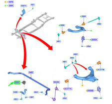 FORD RANGER T9 Stabilisator
