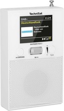 TechniSat DIGITRADIO Flex 2 | DAB+ Radio, UKW, Audio Eingang, Bluetooth | Weiß