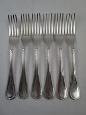 Christofle / Modell : Perles - 6 Speiselöffel / ca. 20,6 cm