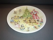 Arzberg Weihnachtsteller Gebäckteller Keksteller Weihnachtsmann Bescherung Tanne