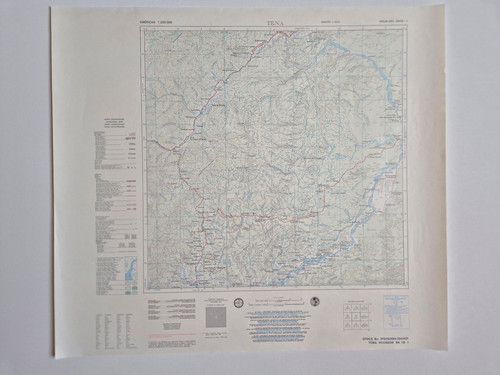 Ecuador karte topographische - ecuador,