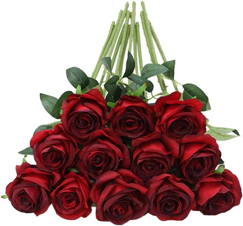 Künstliche rosen stück - rosen, 12