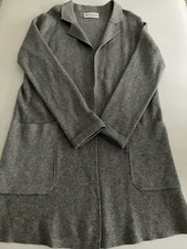 Strickmantel grau Gr. S/M und Schaltuch
