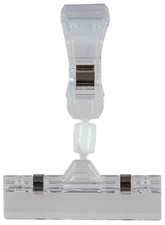 Schildhalter 2 Clips  -