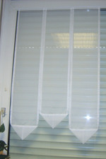Türgardinen Weiß  B 70cm