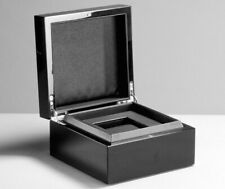 äußerst edle UHRENBOX FÜR 1 UHR in Pianolack, neu & OVP - ideal für große Uhren!
