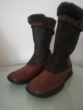 Lammfell Damen Stiefel Gr. 38 Think! Schuhe Winterstiefel Leder Herbst Winter 25