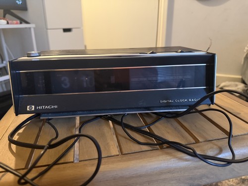 Hitachi vintage funkuhr retro - hitachi,