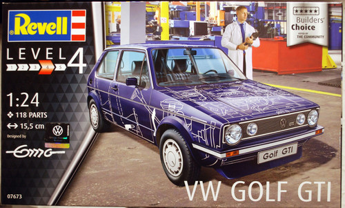 Revell 07673 1980 golf i - 07673,