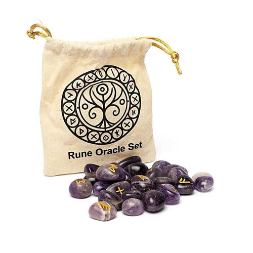 Runen orakelset amethyst - runen-orakelset,