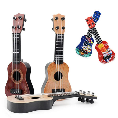 Mini kinder gitarre ukulele - ukulele, 4