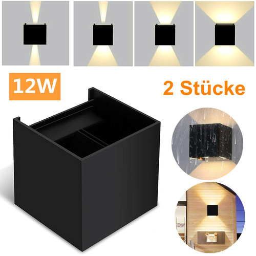 12w würfel led - x,
