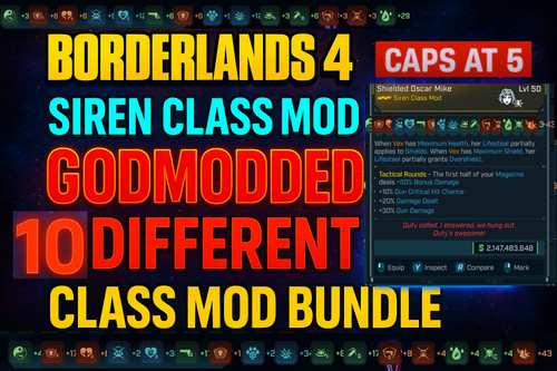 Borderlands modded god siren - 4,