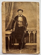 orig. CDV Foto Fotografie Mann