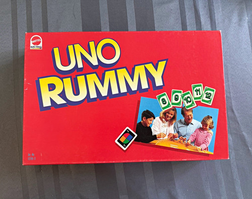 Mattel uno rummy kartenspiel - rummy,