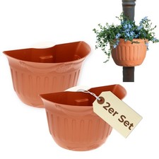 2er Set Blumentopf für