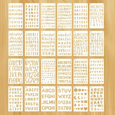 Buchstaben Schablone, 24