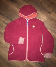 Finkid Jacke Fleecejacke Laine 134 140 Mädchen Beere Skandi
