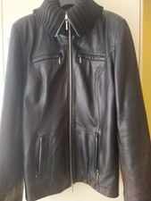 DAMEN LEDER JACKE