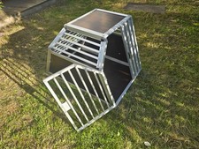 Hundebox groß aus Alu von Schmidt 70cmx102cmx64cm
