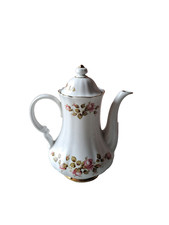 Kaffeekanne Winterling Marktleuthen Bavaria mit Rosen und Goldrand